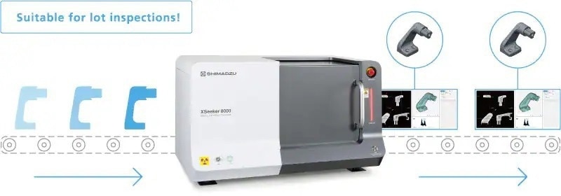 XSeeker 8000: benchtop X-Ray computed tomography system
