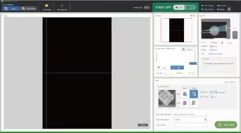 Scanning window.