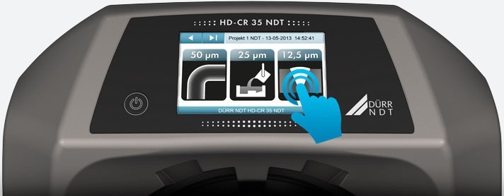 Portable High-Resolution CR Scanner