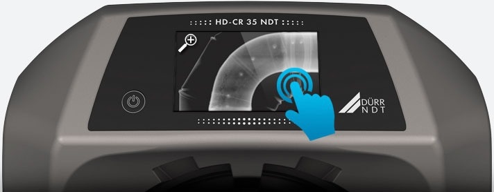 Portable High-Resolution CR Scanner