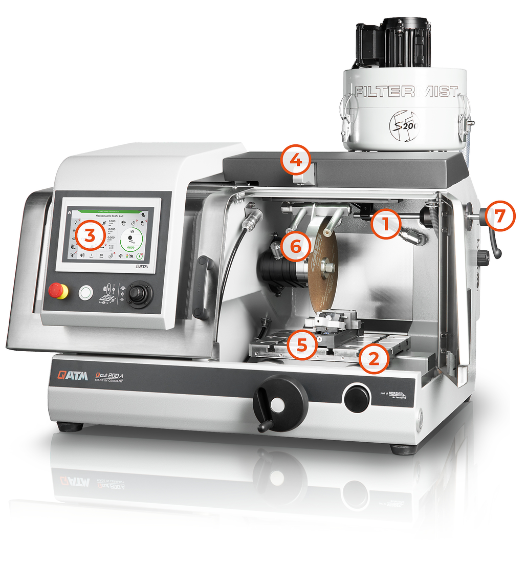 Precision Cut-Off Machine: Qcut 200 A