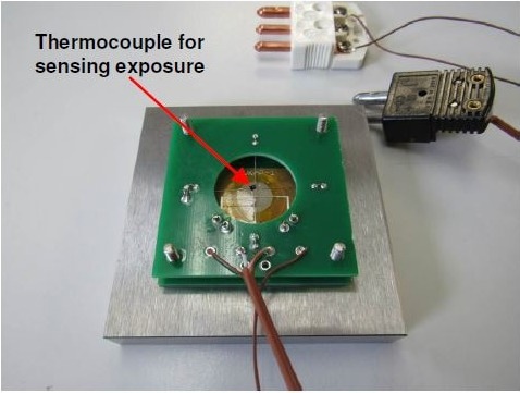 Assembled Quick-Connect Fixture with UV Cure Sensor