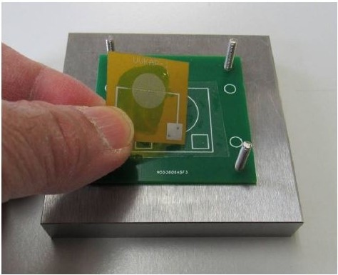 Removing UV Cure Sensor after test