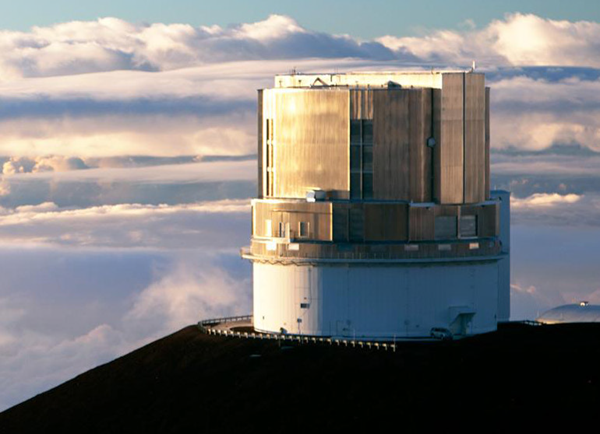 Subaru Telescope on Hawaii equipped with Kyocera