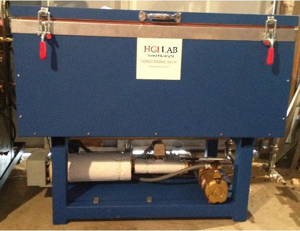 Hydrostatic Testing with RTU (Remote Terminal Unit) Touchscreen Control