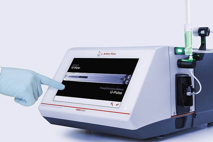 ISO certified calibration, DMA 6002