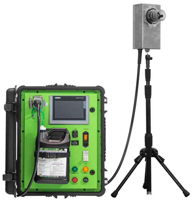 iHP Decontamination with the SteraMist Integrated System (SIS)