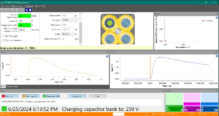 Using the LFA 717 HyperFlash® HT for Light Flash Analysis