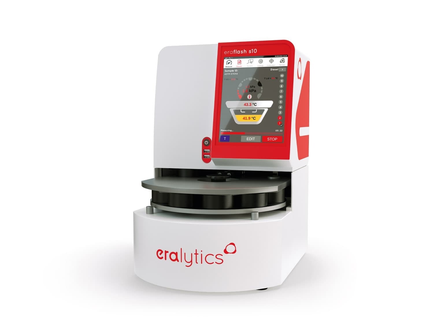 Safe and Automated Flash Point Testing with eraflash S10