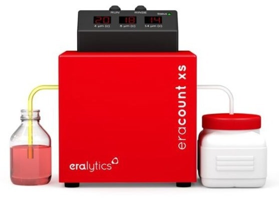 eracount xs - The Smallest and Fastest Laser-Based Particle Counter