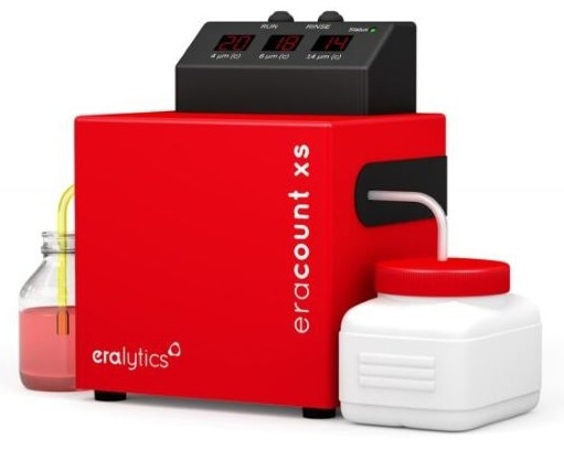 eracount xs - The Smallest and Fastest Laser-Based Particle Counter