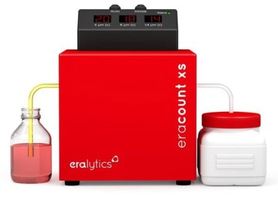 eracount xs - The Smallest and Fastest Laser-Based Particle Counter