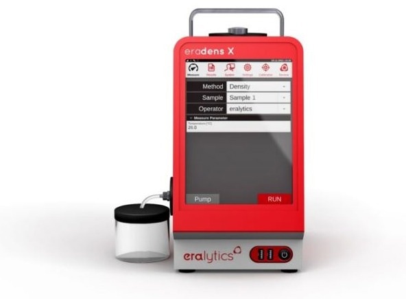 Smallest Density Meter for ASTM-Compliant Testing: eradens X