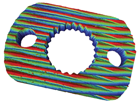 CNC - milled part.