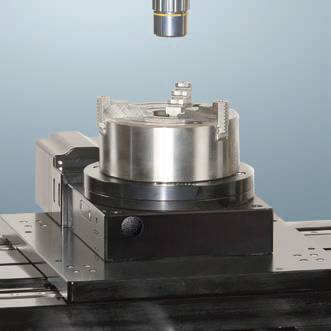 Motorized theta rotating stage.
