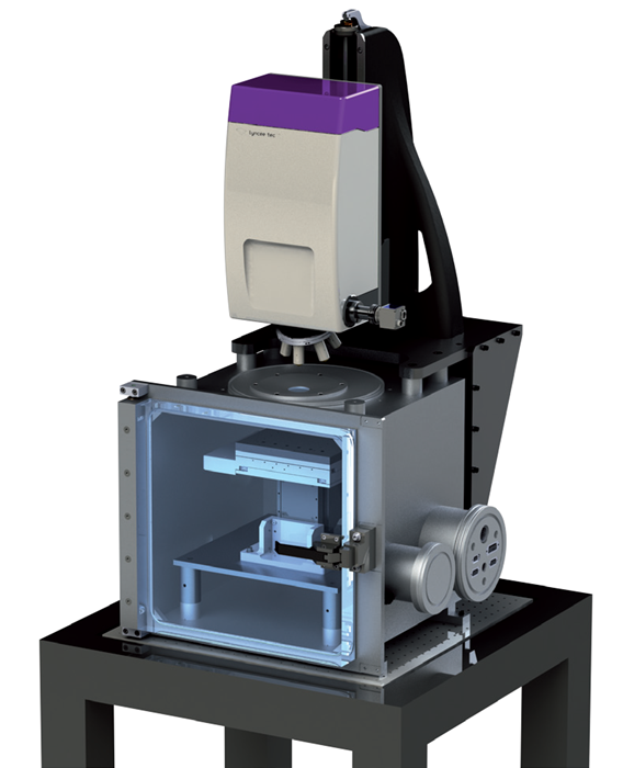 Reflection DHM® mounted on a vacuum chamber.