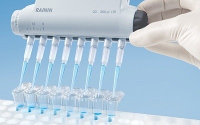 Rainin XLS Manual Adjustable Spacer Multichannel Pipette