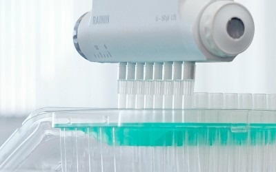Rainin XLS Manual Adjustable Spacer Multichannel Pipette