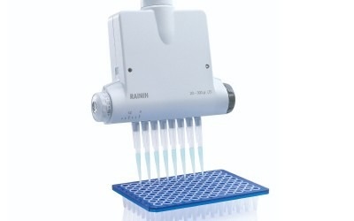 Rainin XLS Manual Adjustable Spacer Multichannel Pipette