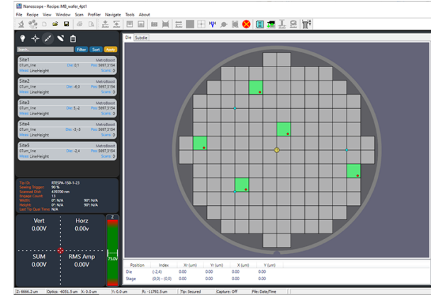 Automated wafer map generation and recipe wizard