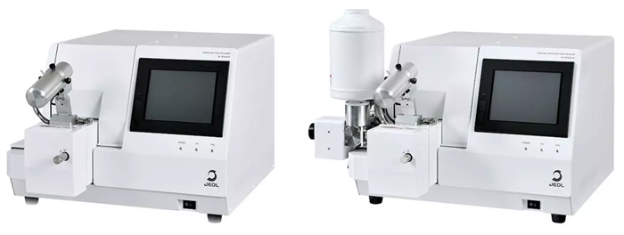 Cross Section Polisher™ (shown left), Cooling Cross Section Polisher™ (shown right).