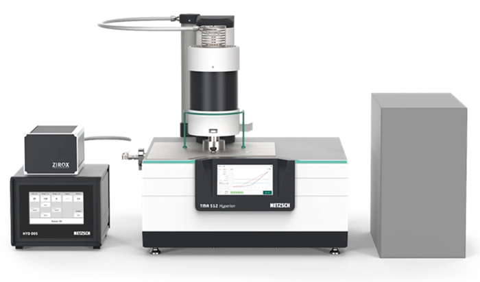 Humidity generator connected to the TMA 512 Hyperion®
