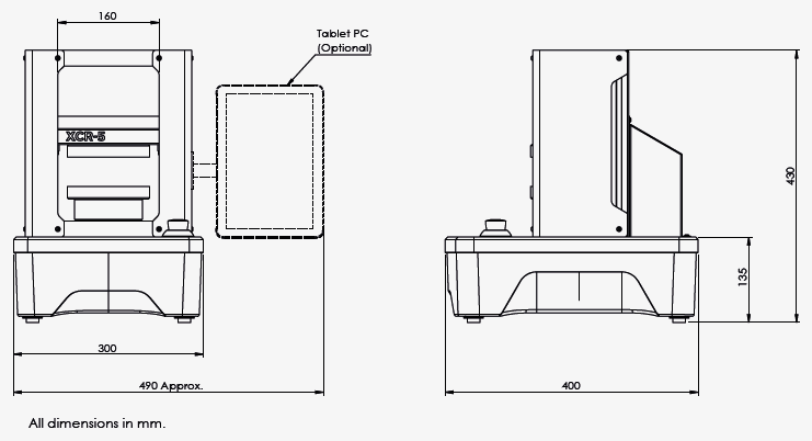 The XCR-5 Crush Tester