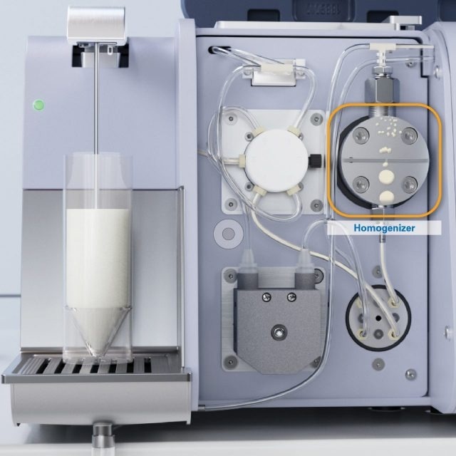 MOVE-T: homogenizer for raw milk samples.