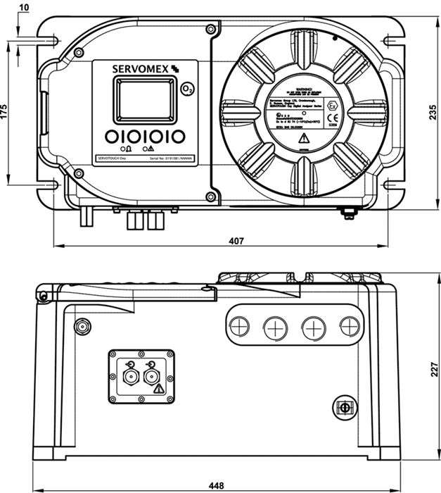 SERVOTOUGH Oxy 1810: Digital Oxygen Analysis