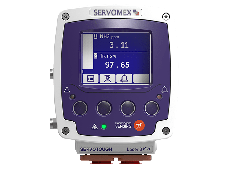 A front on image of the SERVOTOUGH Laser 3 plus.