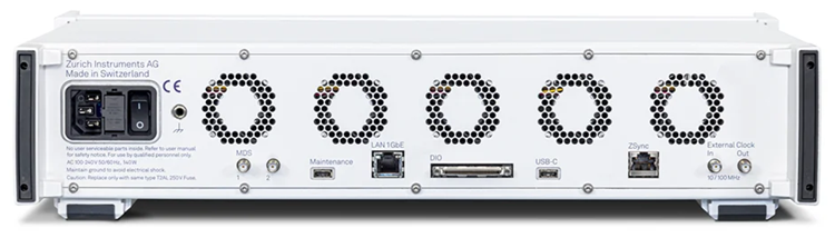 VHFLI Digital Lock-In Amplifier Frequency Range from DC to 50 MHz