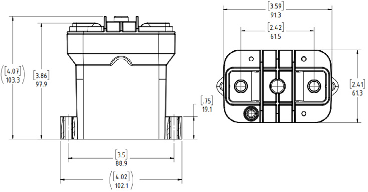 Product envelope drawings.