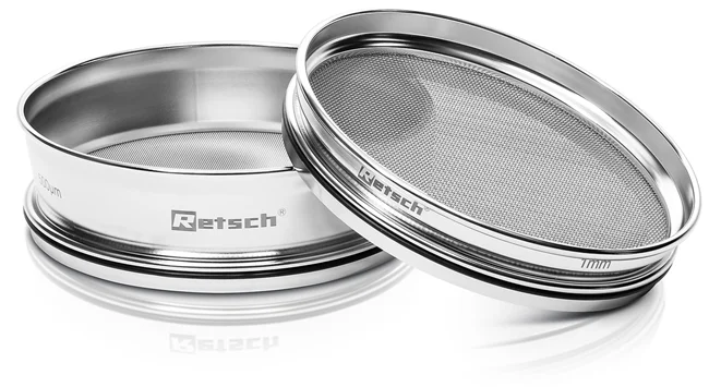 Test sieves.