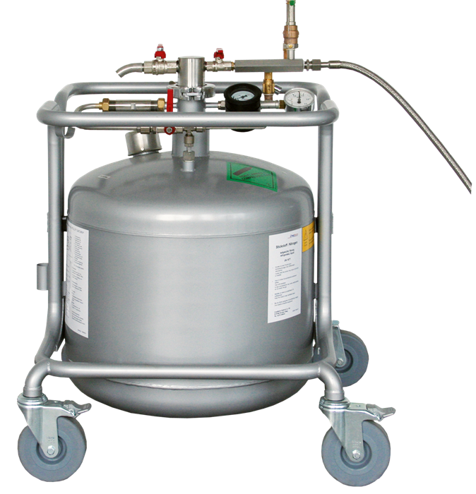 Liquid nitrogen feed