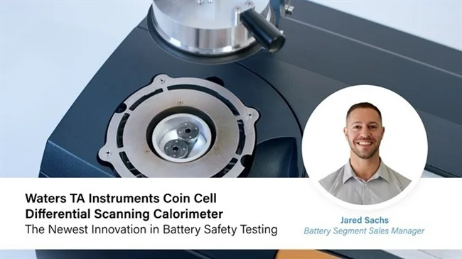 Waters TA Instruments ™ Coin Cell Differential Scanning Calorimeter for Battery Analysis