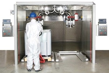 Hosokawa Laminar Flow Booths - Protection from Fumes and Dust