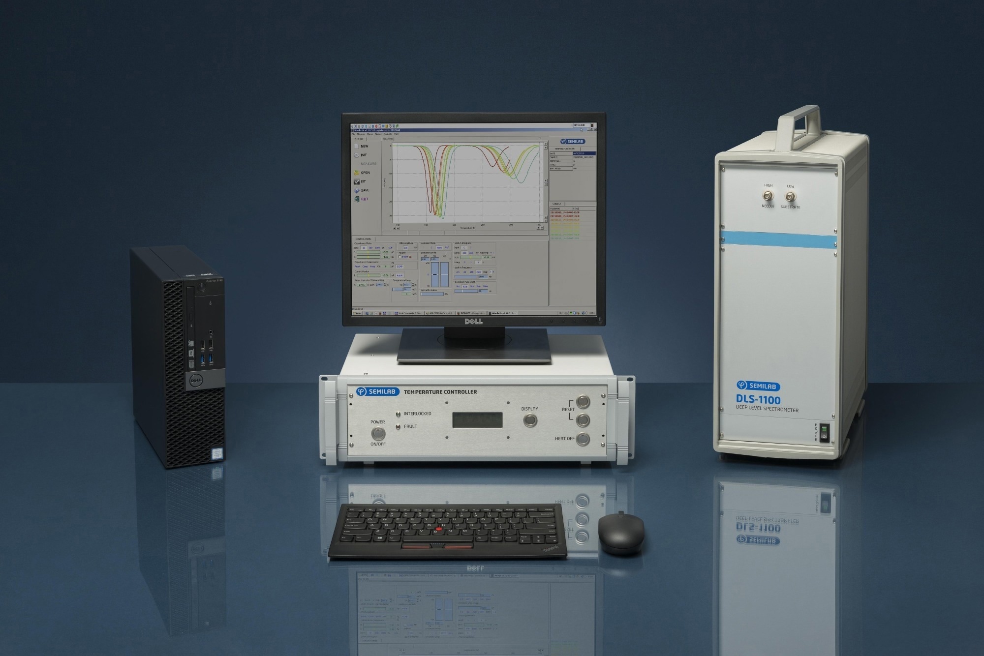 DLS-83D & DLS-1200 Deep Level Transient Spectroscopy system