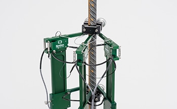 3567 Rebar Coupler and Rebar Splice Extensometers for Measuring Elongation of Rebar Coupler, Splice and Sleeve Assemblies