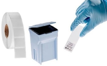 Stain Proof Xylene Resistant Labels for Microscope Slides