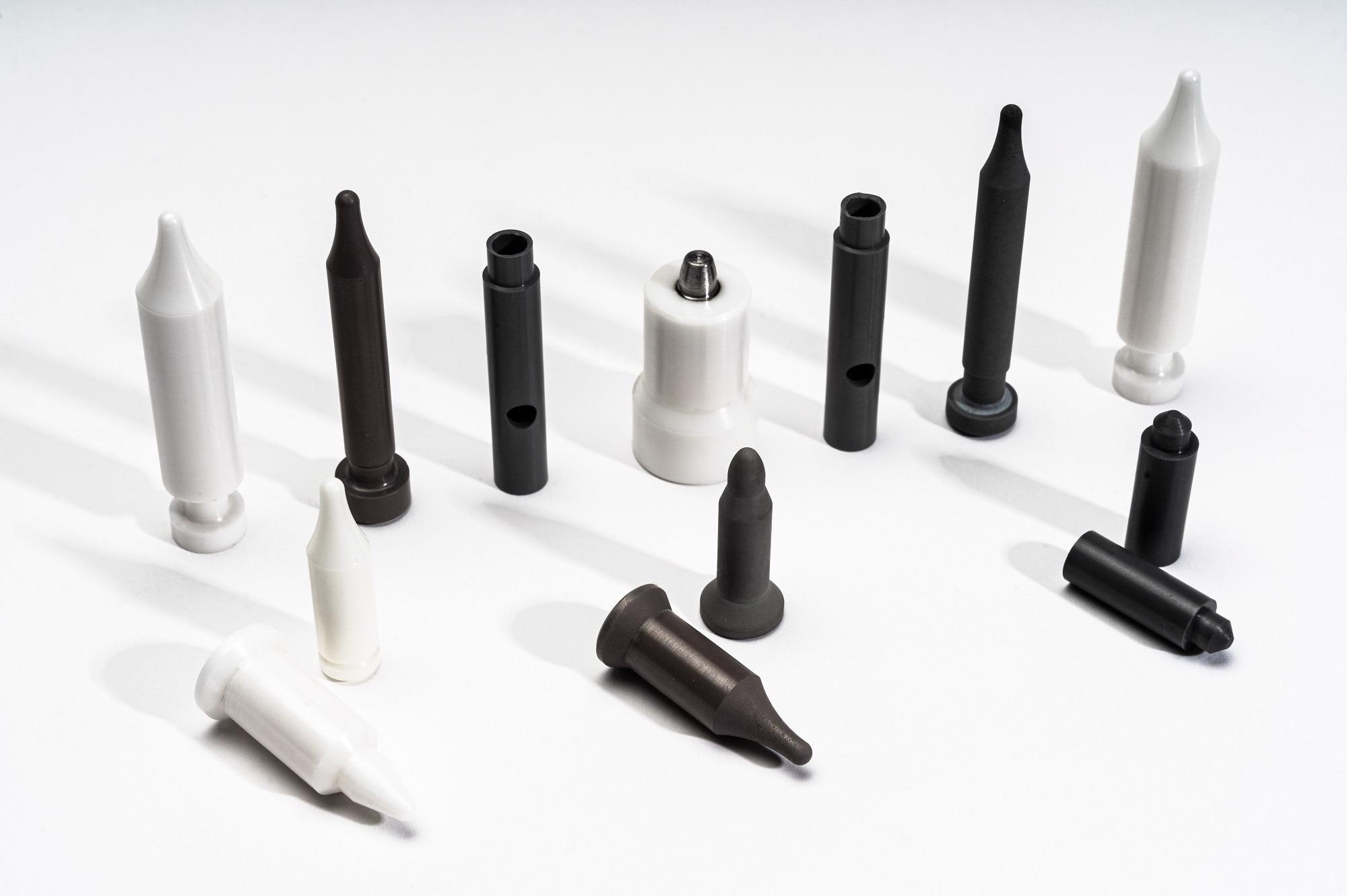 Advanced Ceramic Weld Location and Control Pins Made from Silicon Nitride, Sialon and Zirconia