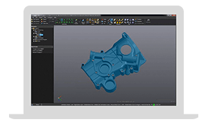 VXmodel Scan-to-CAD Post-Treatment Software Module