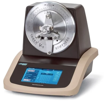 The TABER V-5 Stiffness Tester