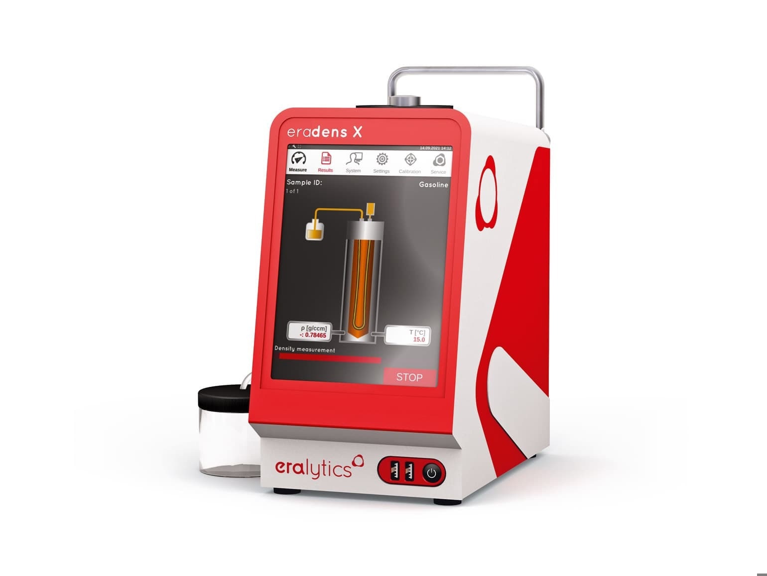 The Smallest Density Meter for D4052-Compliant Testing: eradens X