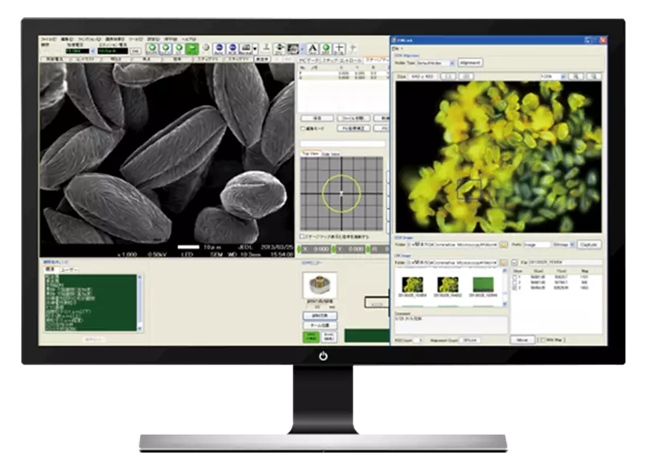 miXcroscopy™: Linked Optical & Scanning Electron Microscopy System