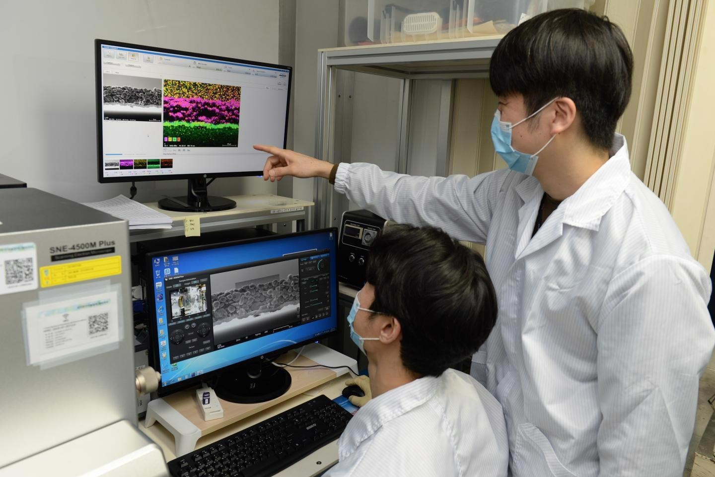 TRI researchers are looking at a new type of electrode structure for all-solid-state secondary battery.