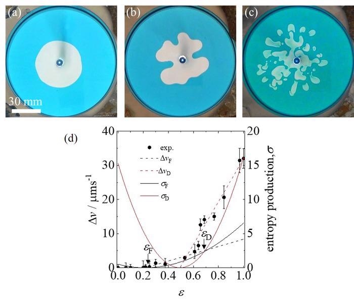 New Technique to Establish Control Over Liquid-Liquid Interface Using Non-Equilibrium Thermodynamics