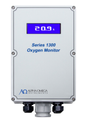 Alpha Omega Instruments New Series 1300 Oxygen Deficiency Monitor Launched by Process Insights