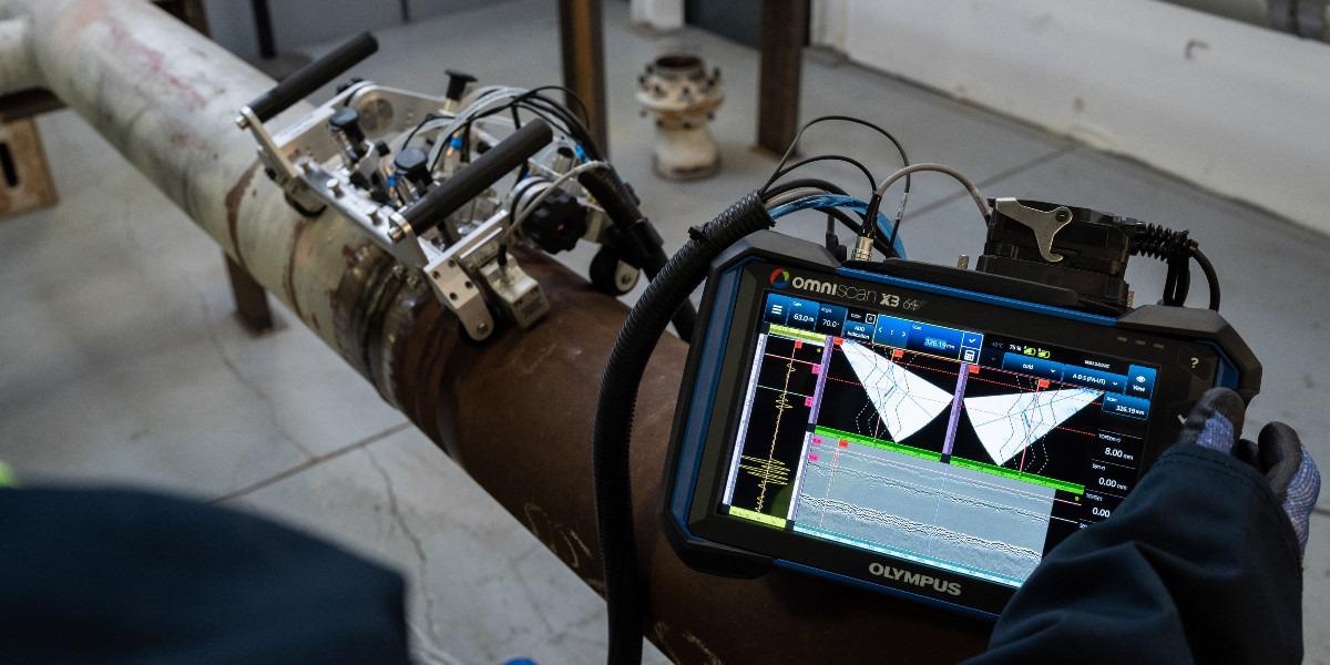 Compact OmniScan™ X3 64-Channel Flaw Detector Improves the Efficiency and Performance of Phased Array and Total Focusing Method Imaging