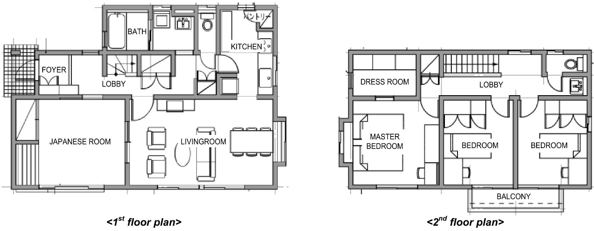 Floor plan of a reference building.