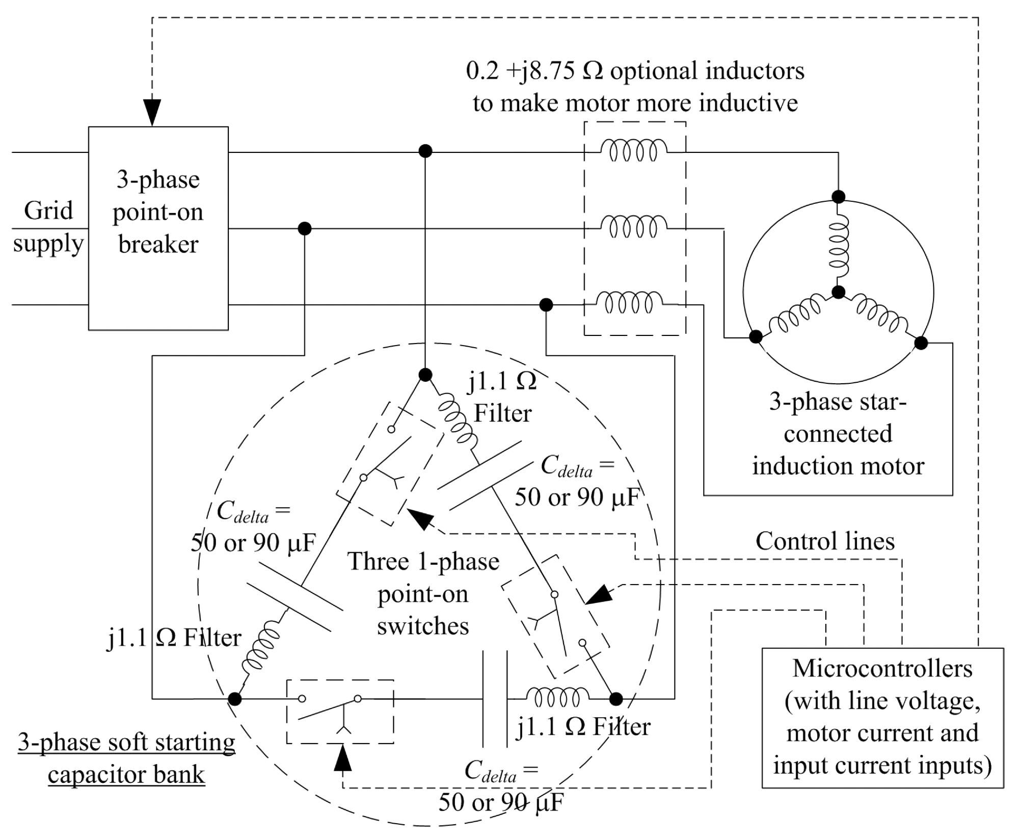 Complete system power circuit.